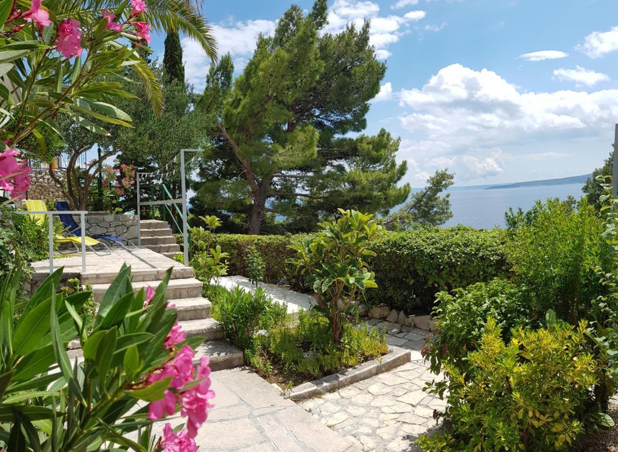 Villa Skalinada With Sea View Brela Exterior foto