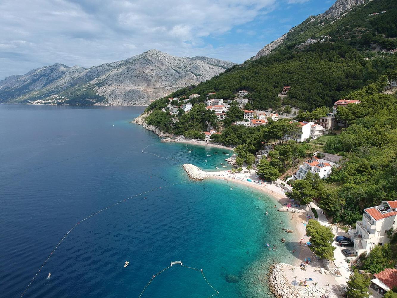 Villa Skalinada With Sea View Brela Exterior foto