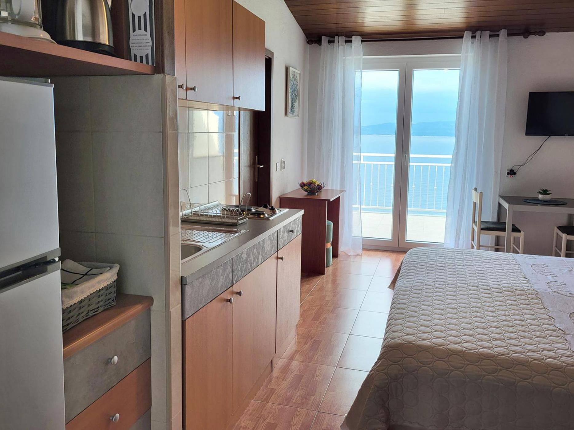 Villa Skalinada With Sea View Brela Habitación foto