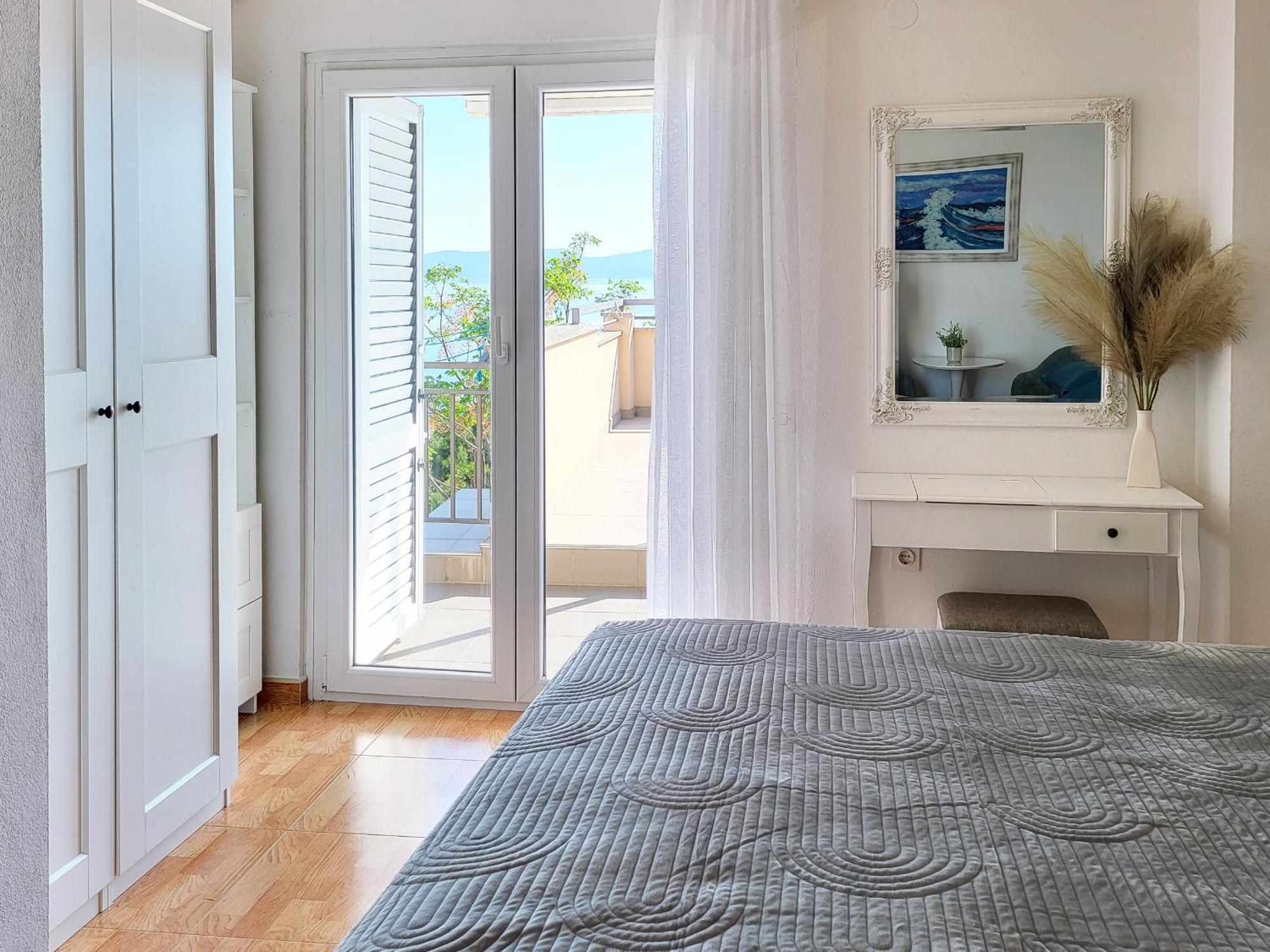 Villa Skalinada With Sea View Brela Habitación foto