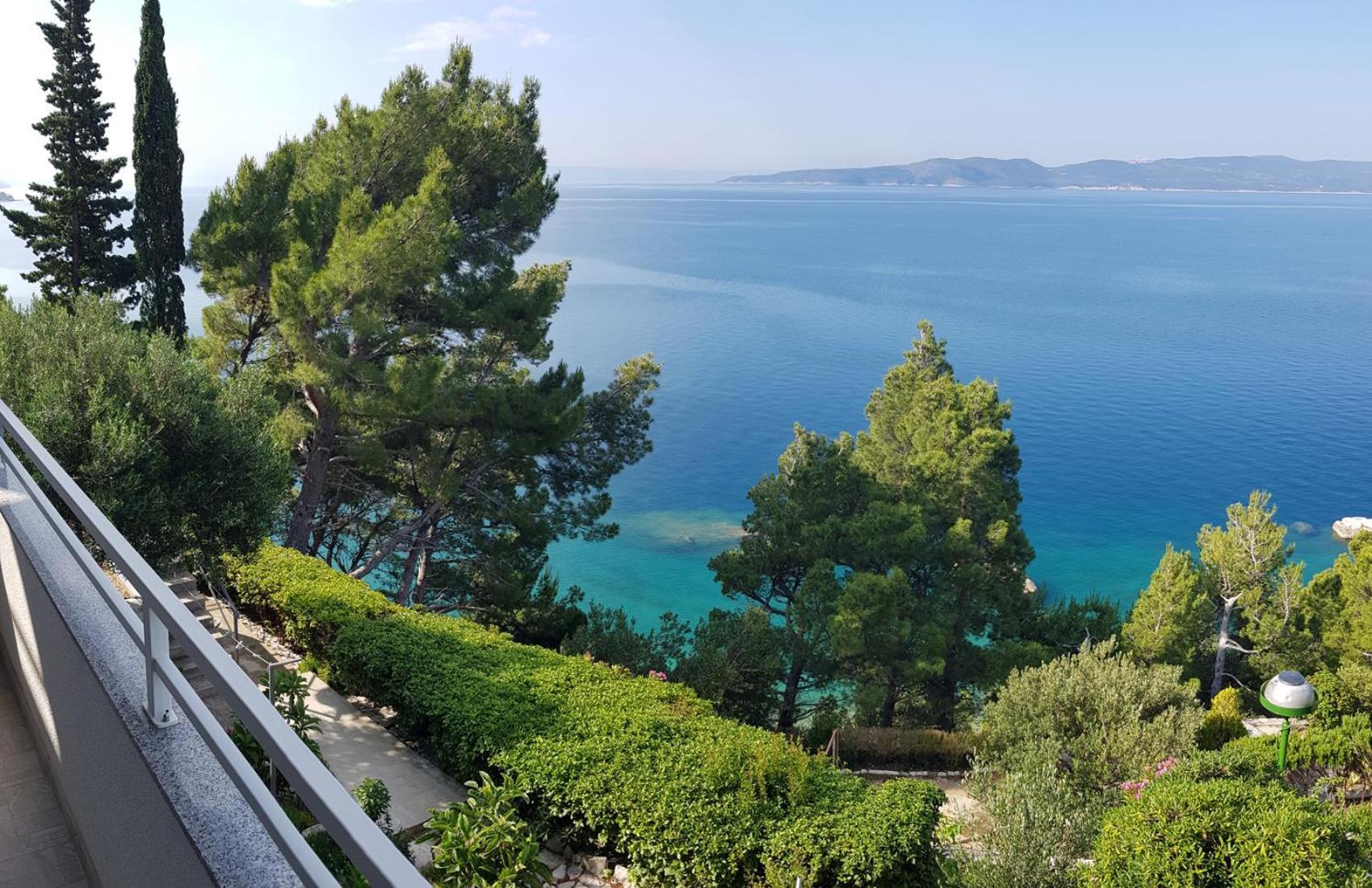 Villa Skalinada With Sea View Brela Habitación foto
