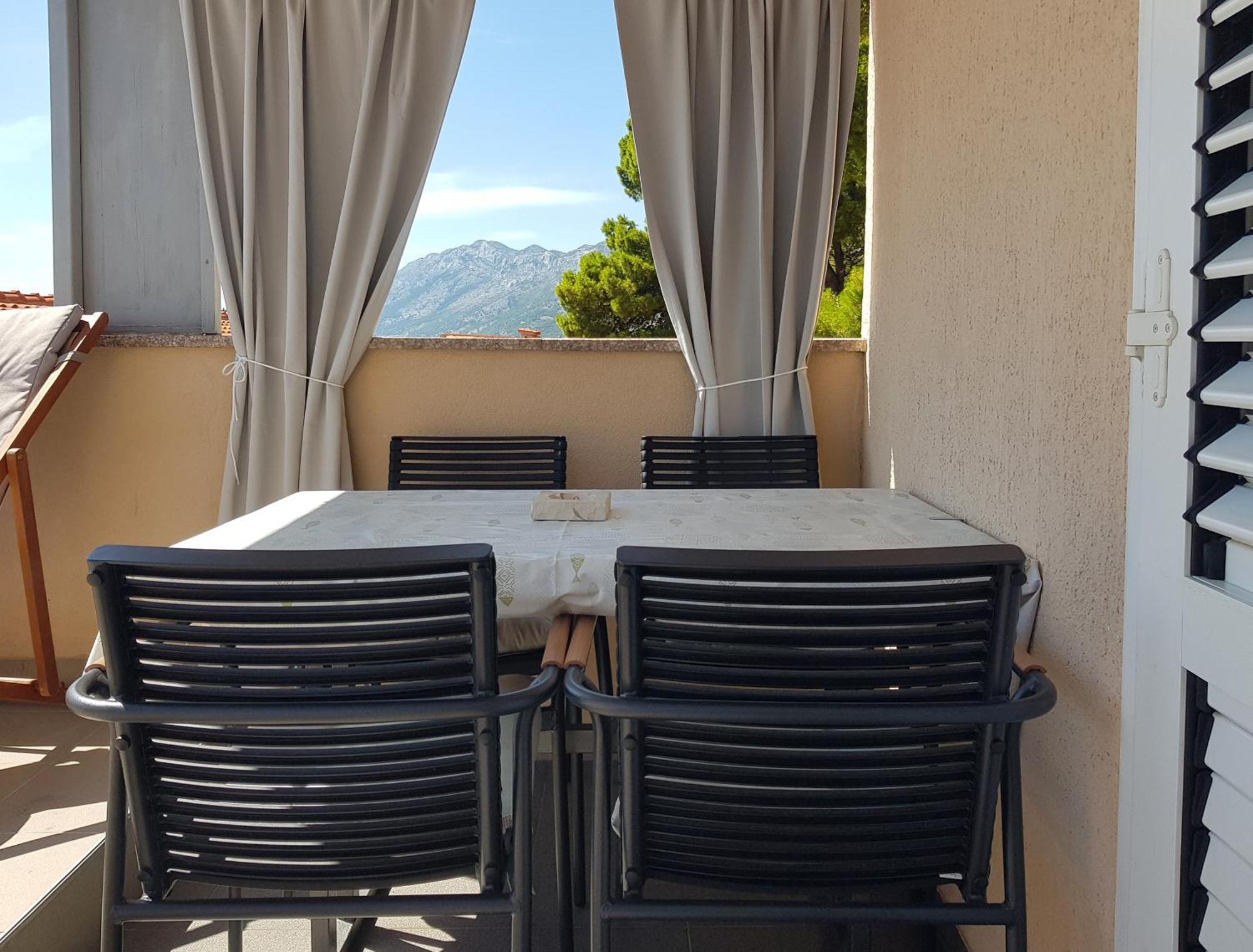 Villa Skalinada With Sea View Brela Habitación foto