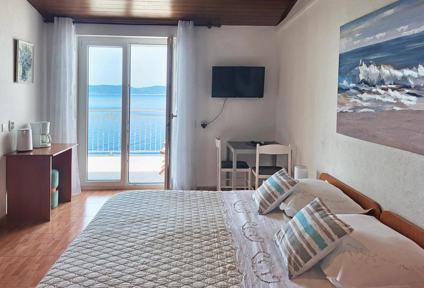 Villa Skalinada With Sea View Brela Habitación foto