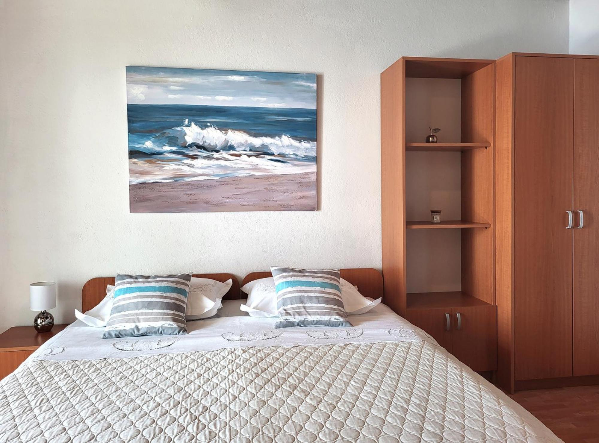 Villa Skalinada With Sea View Brela Habitación foto